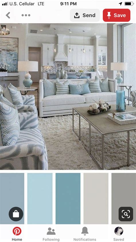 Living room colors | Beach house living room, Home living room, Beach living room