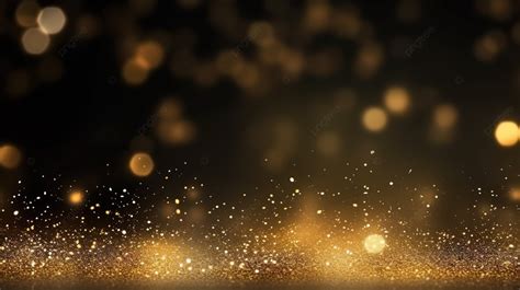 Enchanting Texture Abstract Black Gold And White Glitter Background ...