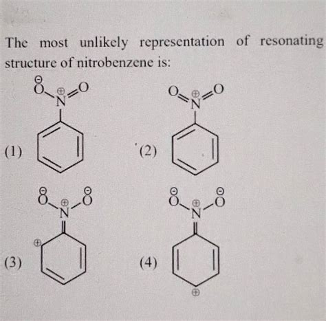 Nitrobenzene Resonance