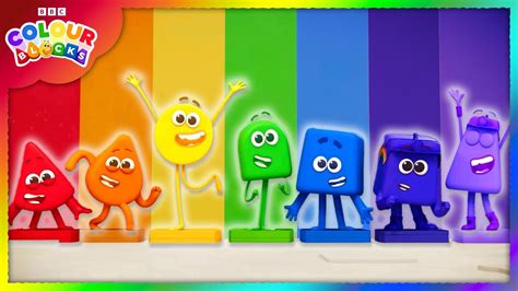 Colours Of The Rainbow Colourblocks Fun Facts Kids Learn Colours