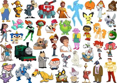 Click the 'P' Cartoon Characters IV Quiz - By ddd62291