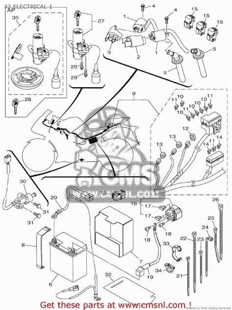 Yamaha Yzf R A Yzf R Br Europe Tbr E Electrical