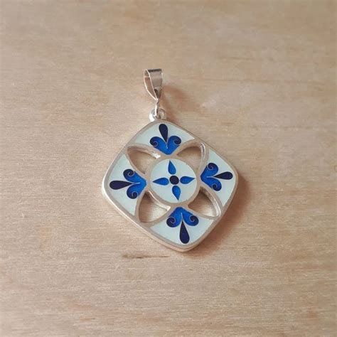 Silver Pendant Jewellery Art Handmade Georgia From Businka