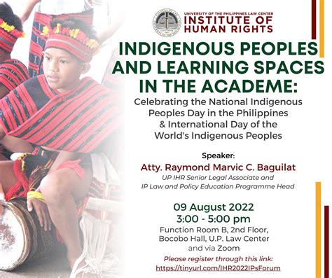 Indigenous Peoples And Learning Spaces In The Academe Celebrating The