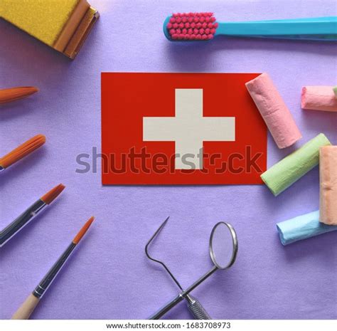 Dentist Concept Instruments Conceptual Image Dental Stock Photo