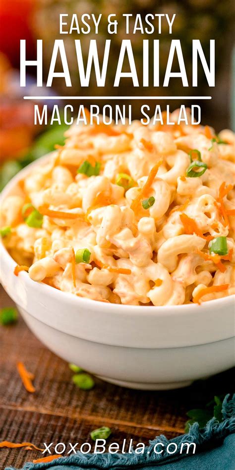 Hawaiian Macaroni Salad Xoxobella