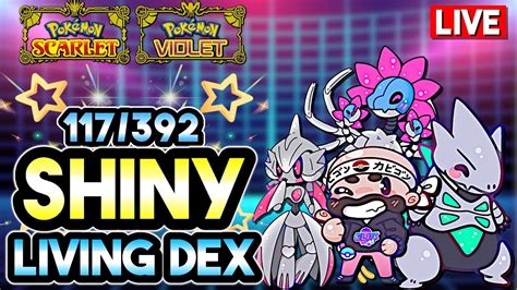 Live Shiny Hunting Every Shiny Pokemon Pokemon Violet Youtube