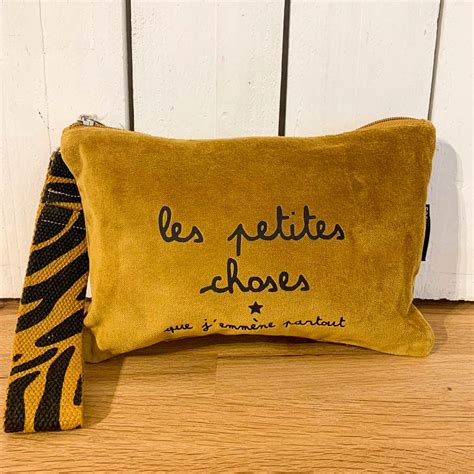 Trousse Plate Velours Les Petites Choses