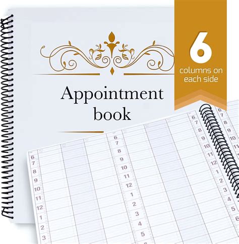 Poluma Appointment Book Salon Appointment Book 115 X