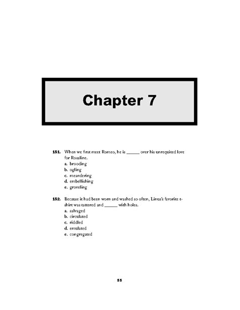 501 Sentence Completion Practice Questions with Answers - Studocu