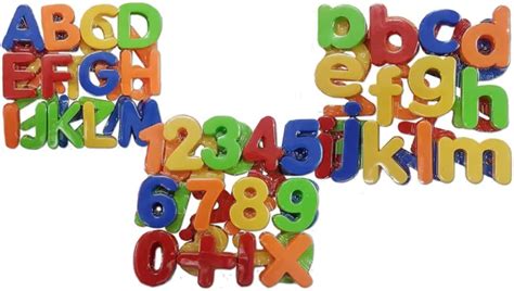 Magnet Buchstaben Und Zahlen Magnetisches Alphabet Groß Klein Zahlen