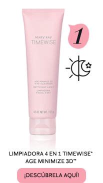 Limpiadora En Timewise Age Minimize D Mixta Grasa Mary Kay