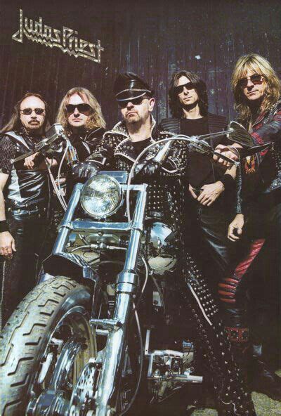 Ian Hill K K Downing Rob Halford Scott Travis Glenn Tipton Judas Priest Heavy Metal Music