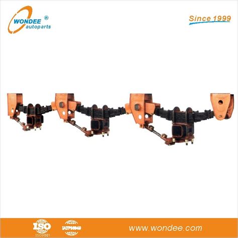 China Factory Good Price Semi Trailer Truck Leaf Spring Trailer