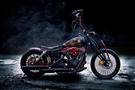 Harley-Davidson Harley-Davidson Street Bob Dark Custom - Moto.ZombDrive.COM