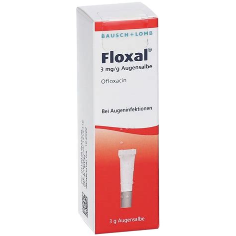 Floxal Mg G Augensalbe G Mit Dem E Rezept Kaufen Shop Apotheke