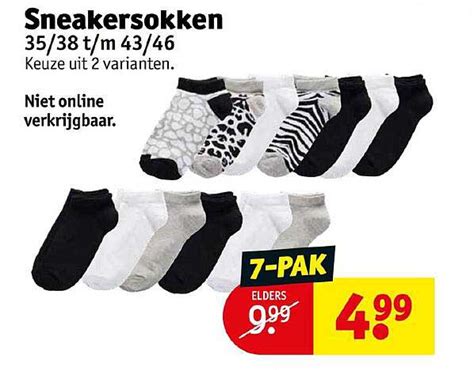 Sneakersokken Aanbieding Bij Kruidvat Folders Nl