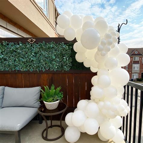 124pcs White Balloon 5 Inch 10 Inch 12 Inch 18 Inch Matte Balloon Party