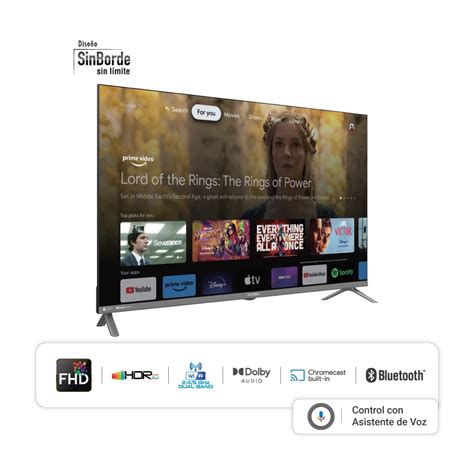 Ripley Televisor Smart Tv Hyundai Full Hd Google Tv