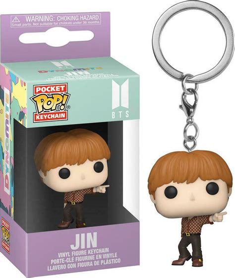 Pocket Pop Keychain Rocks BTS S2 Dynamite Jin Skroutz Gr