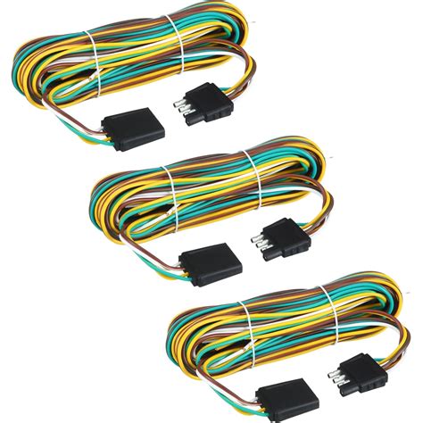 Amazon Fiada Set Male Wire Trailer Wiring Harness Kit Pin