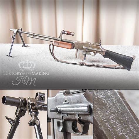 American 1918 Browning Automatic Rifle 30 06 Cal Live Firing History In The Making