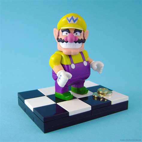 Wario Figure From K Nex Lego Compatible Another Old Phot Flickr