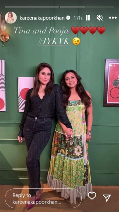 Rani Mukerji Calls Kareena Kapoor Her Jaan As The Mujhse Dosti