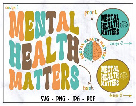 Mental Health Matters Svg Mental Health Matters Png Mental Health