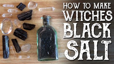 How To Make Black Salt Protection Magic Witches Black Salt Recipe