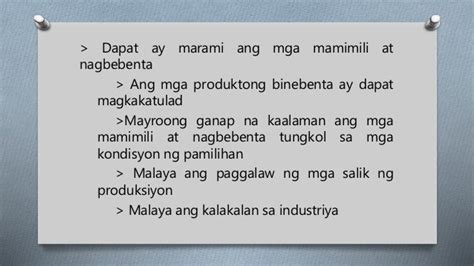 Mga estruktura ng pamilihan