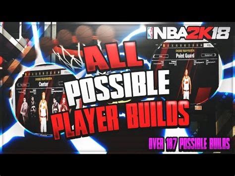 Nba K All Player Builds Youtube