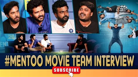 Mentoo Movie Team Interview Naresh Agastya Harsha Sudarshan Telugu