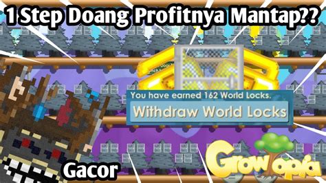 Satu Kali Step Doang Profitnya Banyak Massing Screen Door Growtopia