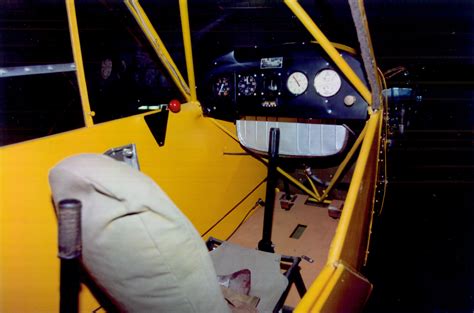 J 3 Cub Cockpit