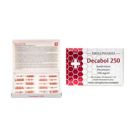 Swiss Pharma Steroids Decabol 250 Premium Nandrolone Decanoate 250