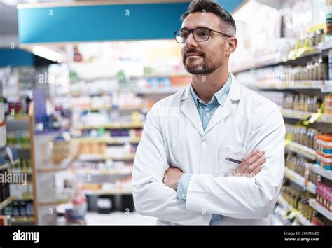 Hes Got Your Health In Sight A Confident Mature Pharmacist Working In