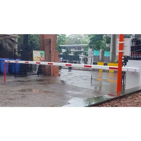 Semi Automatic Road Boom Barrier For Parking Mild Steel At In