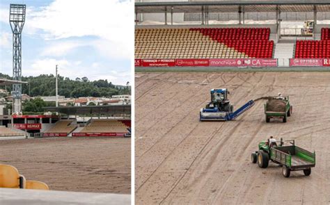 Gil Vicente anuncia novo relvado e qiluminação para o Estádio Cidade de