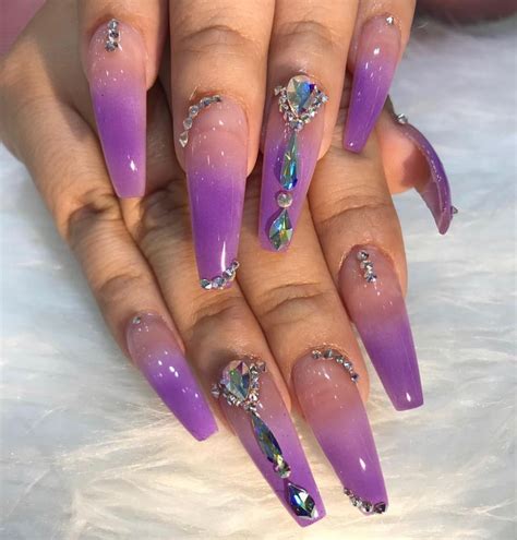 Cool Purple Ombre Nail Ideas  Jonathansamplecomics