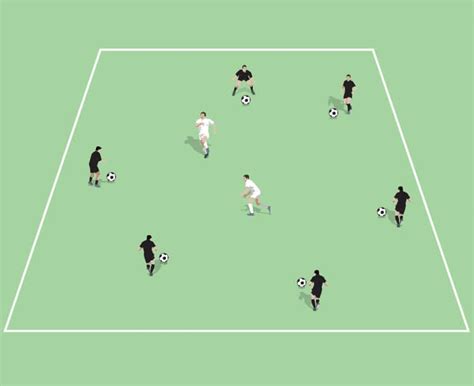 2v2 Defending Technique Soccer Drills Soccer Coach Weekly