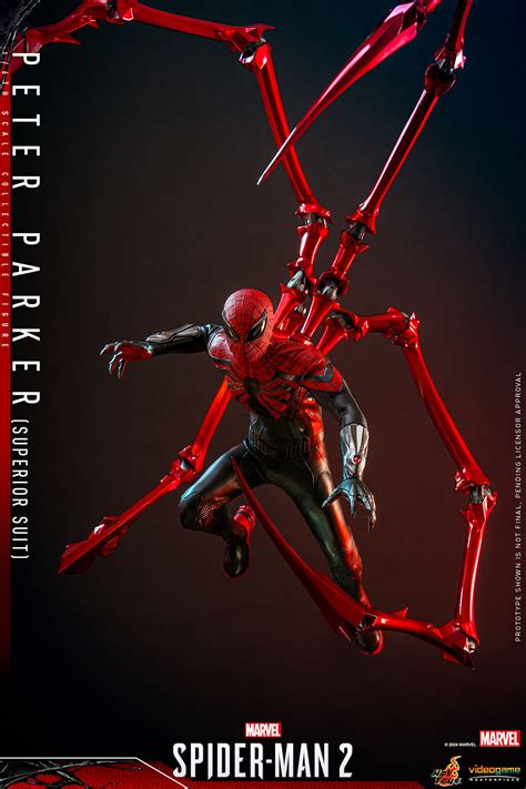 Peter Parker Superior Suit Sixth Scale Figure By Hot Toys Sideshow Collectibles