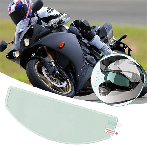 Pel Cula Adhesiva Universal Para Casco De Motocicleta Pel Cula Antivaho