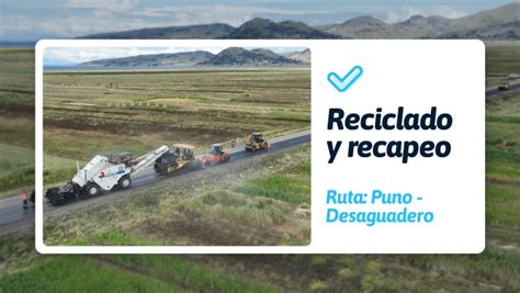 Per Busca Recuperar La Ruta Puno Desaguadero Con Una Inversi N De