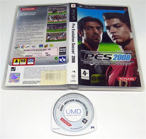 Pro Evolution Soccer 2008 PSP Seminovo Play N Play