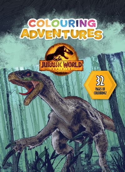 The Store Jurassic World Dominion Colouring Adventures Universal