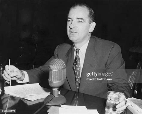 422 Senator Joseph Mccarthy Photos And High Res Pictures Getty Images