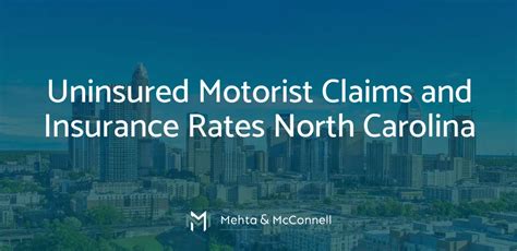 Uninsured Motorist Claims And Insurance Rates In North Carolina Mehta