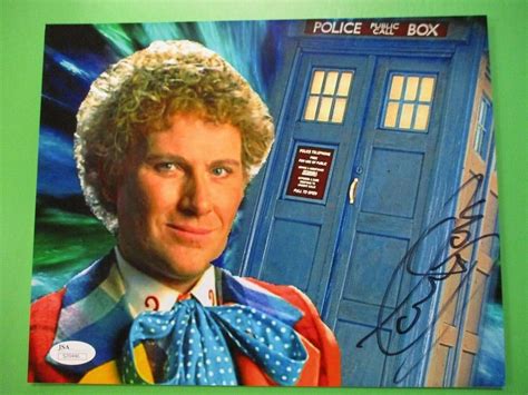 Colin Baker Doctor Dr Who Commander Maxil Signed Autograph 8x10 Color