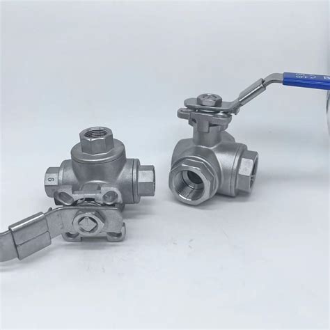 Three Way Screw Ball Valve Psi China Valve And Ball Valve